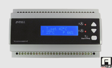 Controller for air conditioning and ventilation systems VENTOKONTROL