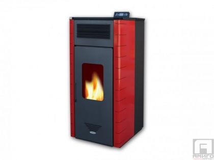 Pellet stove with water jacket LILY 20 kW