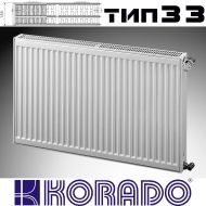 KORADO Radik, panel steel radiator type 33, 200x1200 - 1401 W