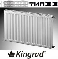Kingrad,  Platte, Stahl-Heizkörper type 33, 400x1400 - 2787W  ΔT60 