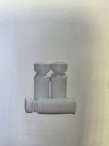 Комплект конзоли за лира - бели 