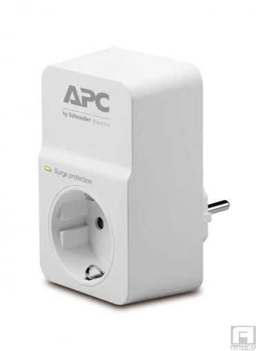 Surge Protector APC, 1 outlet, white