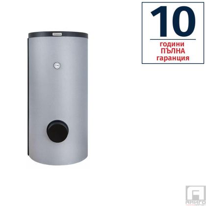 Бойлер с две серпентини TEDAN Combi Plus Мах INOX 200 литра, 6 kW, неръждаем