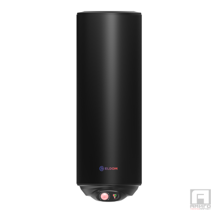 Water heater 80l., 3 kW, email, black, anod