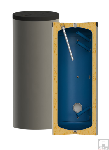 Буферен съд Sunsystem 200л. за термопомпени системи, емайлиран