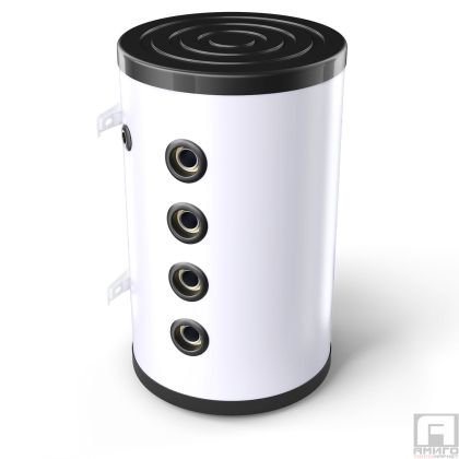 Неемайлиран буферен съд за термопомпени системи 200л.