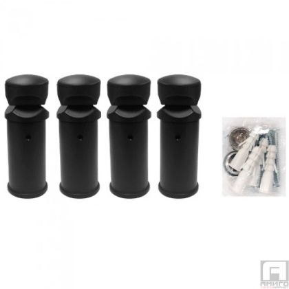 Set of consoles for lyre black 4 count