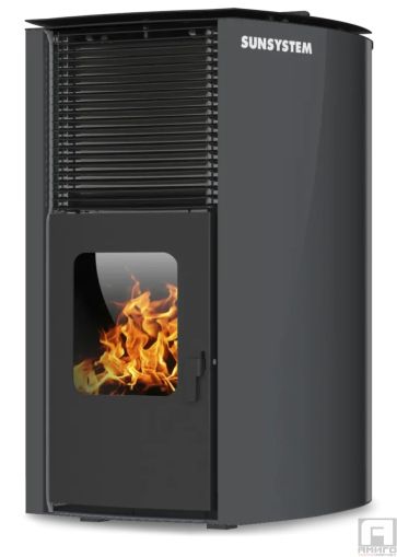 Пелетнa каминa с водна риза SUNSYSTEM ADVANT V2 13kW