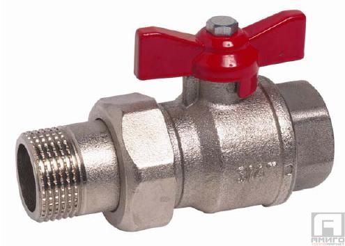 Ball Valve with a tail piece BEST 1"