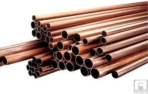 Медна Тръба Твърда - Пръти x 3л.м