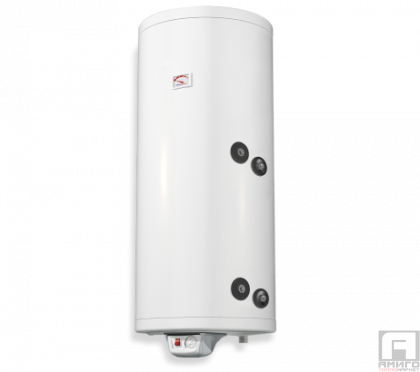 Бойлер със серпентина (ниска), 120л., Елдом, неръждаем