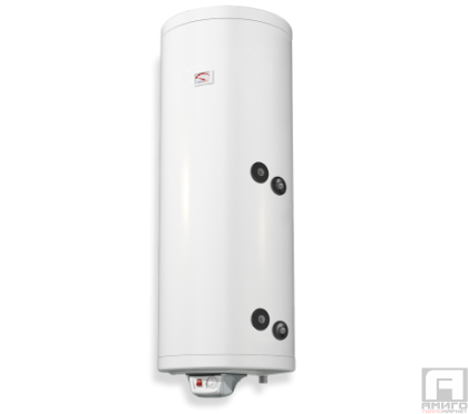 Eldom 150l., with one lower heat exchangers, enameled
