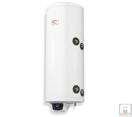 Бойлер със серпентина (ниска), 120л., с електронно управление, Елдом, емайлиран