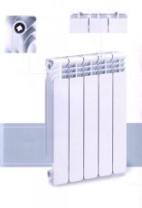 Алуминиев Радиатор, Хелиос, глидер H350mm - 112W/гл. ΔT60