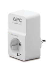 Surge Protector APC, 1 outlet, white