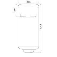 Електрически бойлер TEDAN Ceramic Pro Inox 80л., неръждаем, 2.1 kW