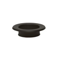 Розетка за комин Ф120, емайлиран, черен мат