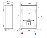 Електрически бойлер Atlantic Vertigo Steatite Wi-Fi 50