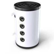 Неемайлиран буферен съд за термопомпени системи 160л.