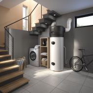 Термопомпен бойлер с една серпентина Tesy AquaThermica Pro 260л.