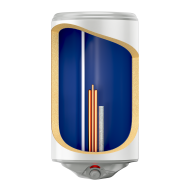 Water heater 50 L, 2х800 W, with dry tube heater