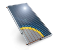 Слънчев панел-колектор Елдом, с алуминиев оребрен абсорбер, 2.5кв.м.
