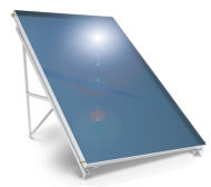 Слънчев панел-колектор Елдом, с алуминиев оребрен абсорбер, 1.5кв.м.