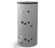 Kombi-standspeicher 500l, mit einem wärmetäuscher, elektronische steuerung, emailliert