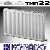 KORADO Radik, panel steel radiator type 22, 700x600 -1454W ΔT60